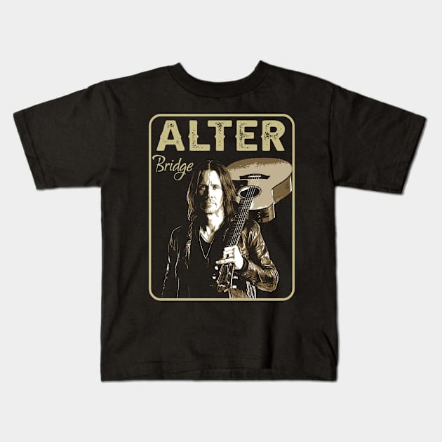 Listen to the Rain Alter Fan Essentials Bridge Kids T-Shirt by Mushroom Time